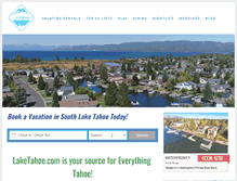 Tablet Screenshot of laketahoe.com